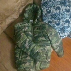 Camo UA storm coat